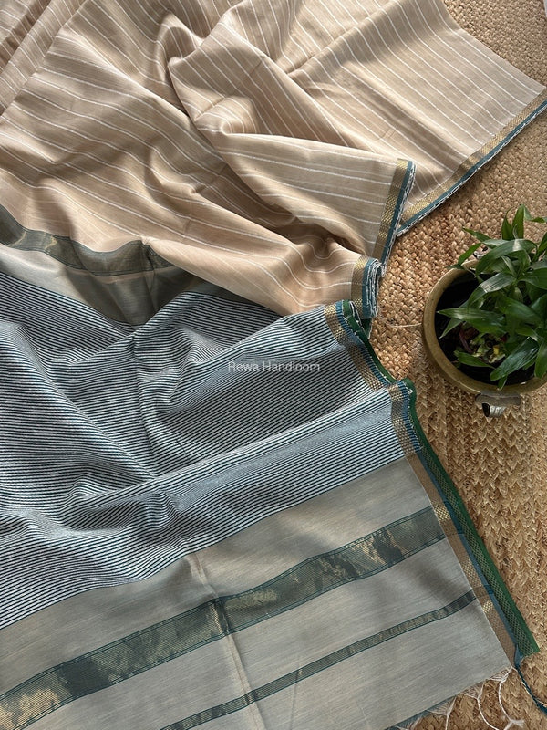 Maheshwari Gichha Thread Lining Saree 