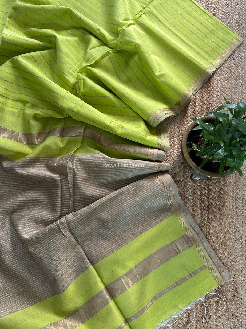 Maheshwari Gichha Thread Lining Saree