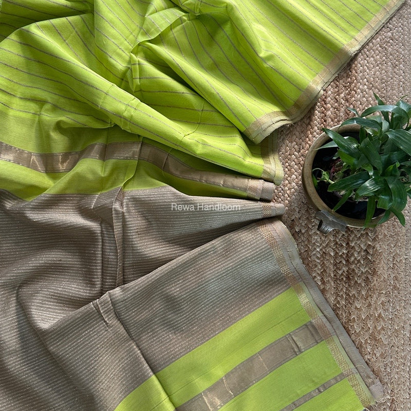 Maheshwari Gichha Thread Lining Saree