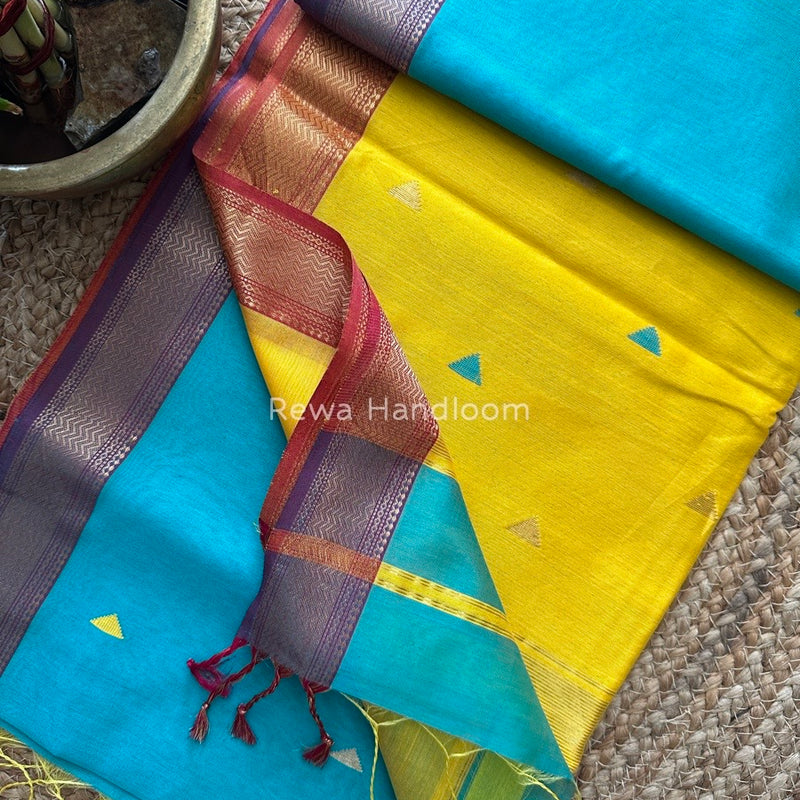 Maheshwari Zari Butti Saree