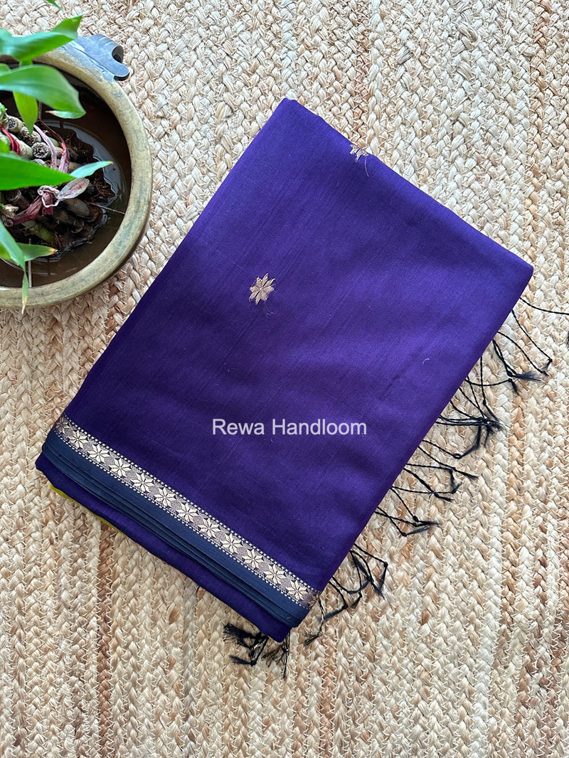 Violet Star Butti Maheshwari Saree SSB062