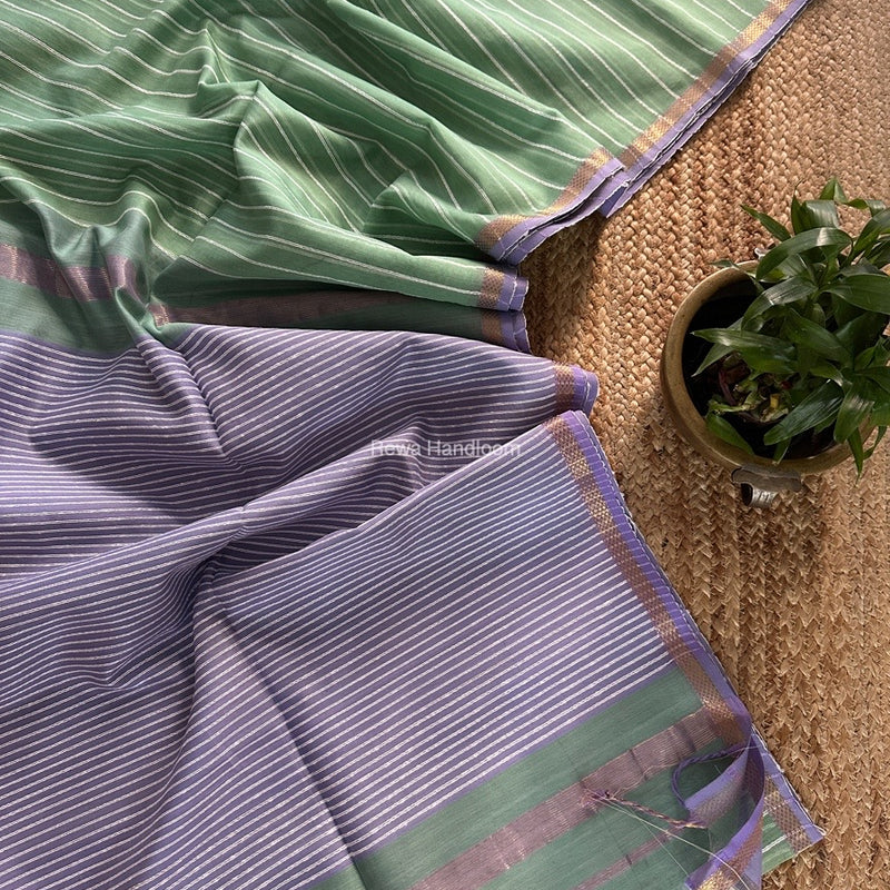 Maheshwari Gichha Thread Lining Saree