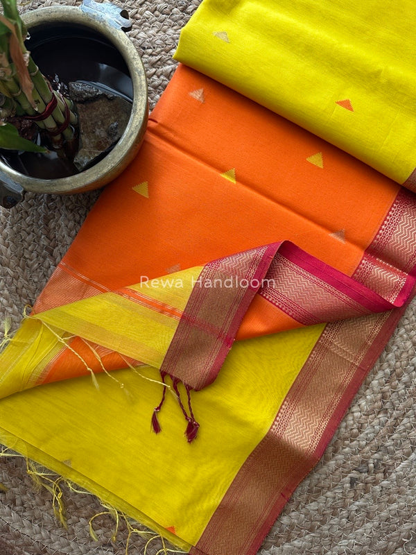 Maheshwari Zari Butti Saree