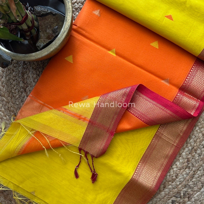 Maheshwari Zari Butti Saree