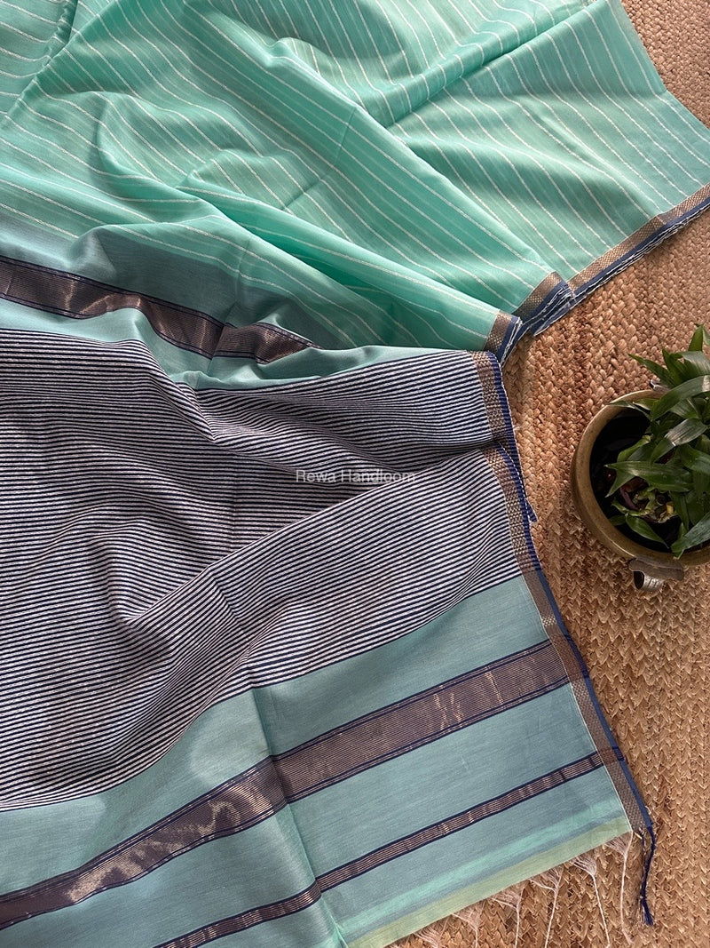 Maheshwari Gichha Thread Lining Saree