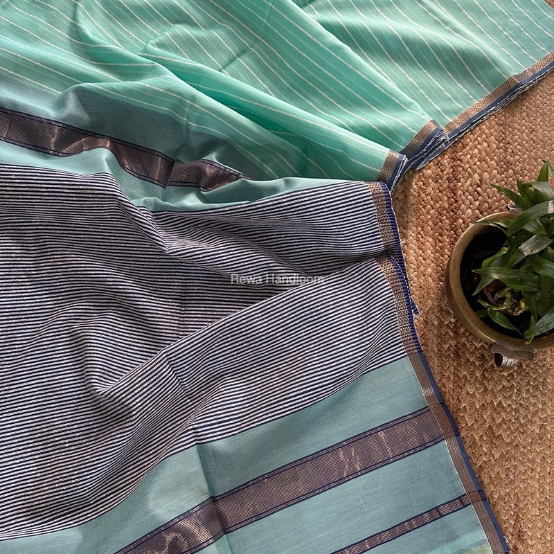 Maheshwari Gichha Thread Lining Saree