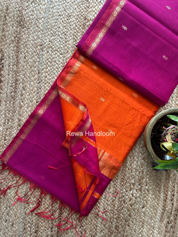 Star Butti Maheshwari Saree