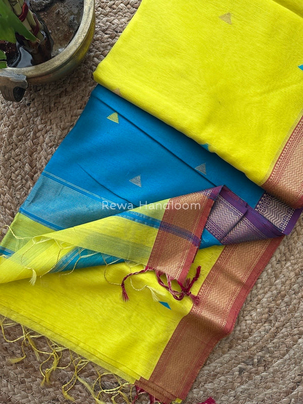 Maheshwari Zari Butti Saree