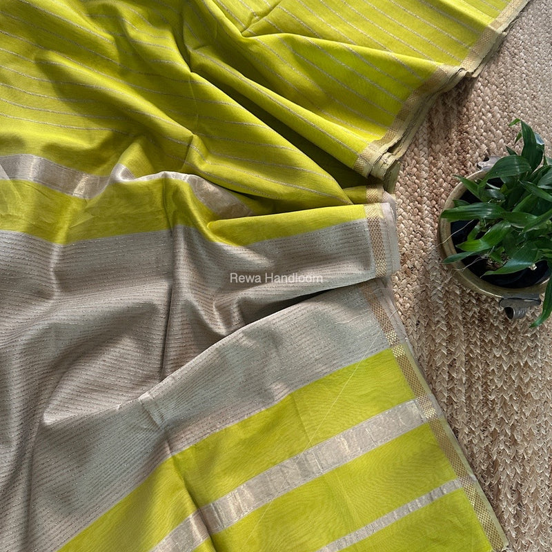 Maheshwari Gichha Thread Lining Saree