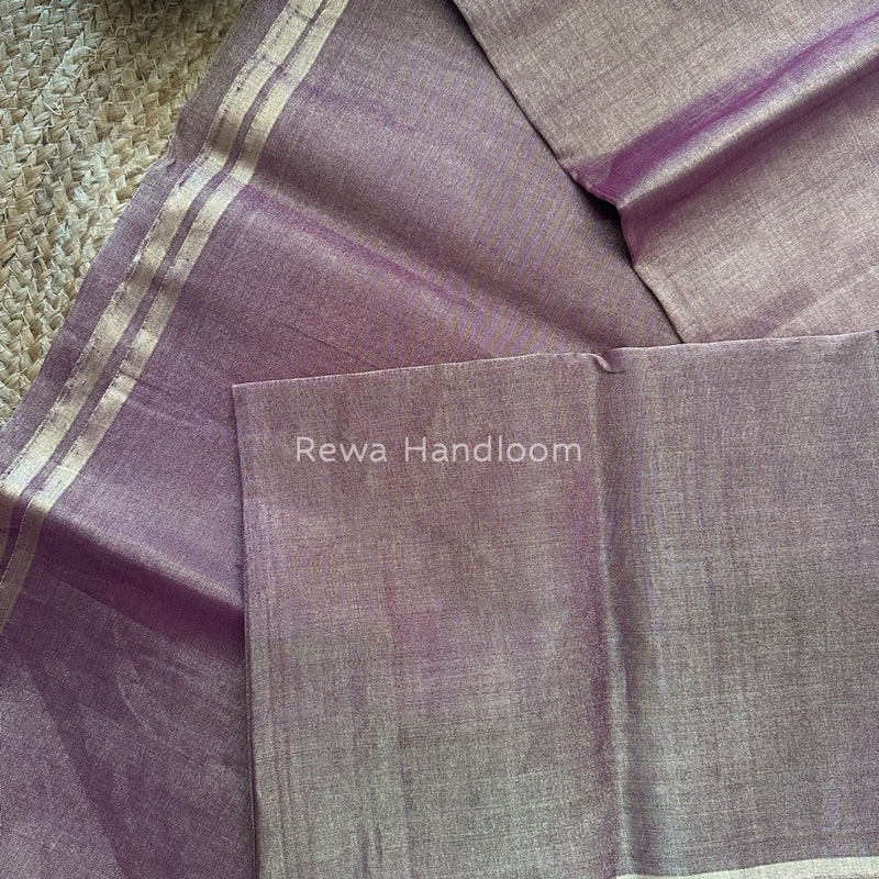 Maheshwari Magenta Tissue Saree TS016