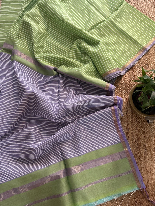 Maheshwari Gichha Thread Lining Saree