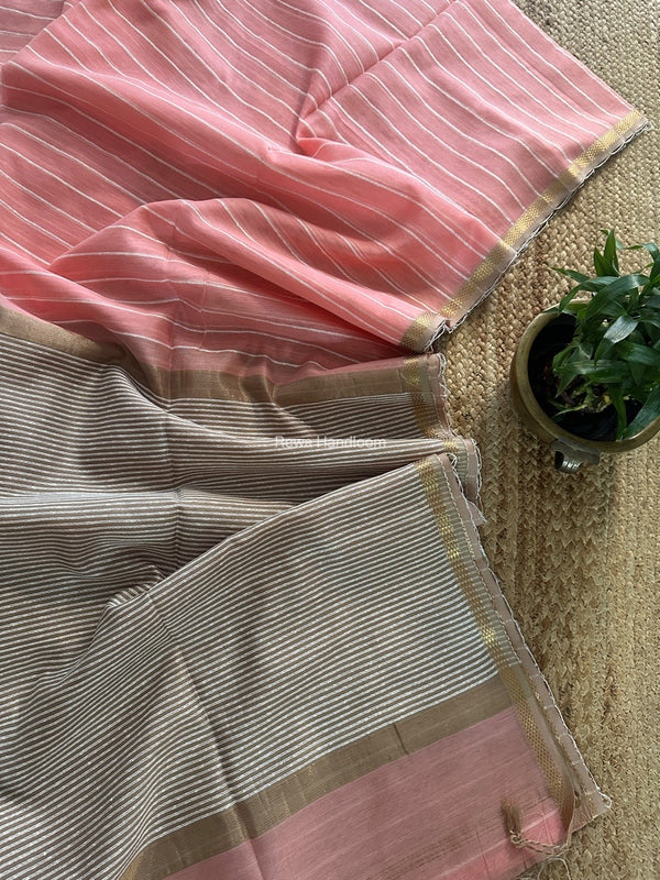 Maheshwari Gichha Thread Lining Saree