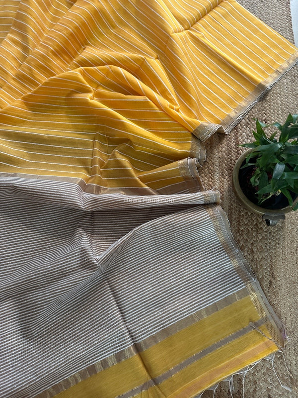 Maheshwari Gichha Thread Lining Saree