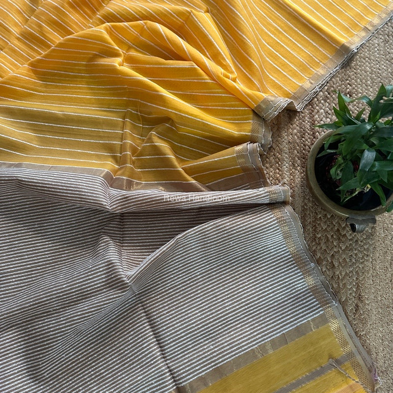 Maheshwari Gichha Thread Lining Saree