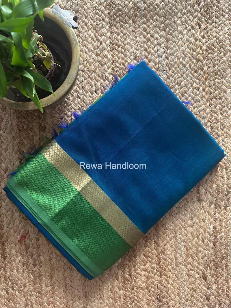 Maheshwari Morpankhi Resham Thread Border Saree RTS079