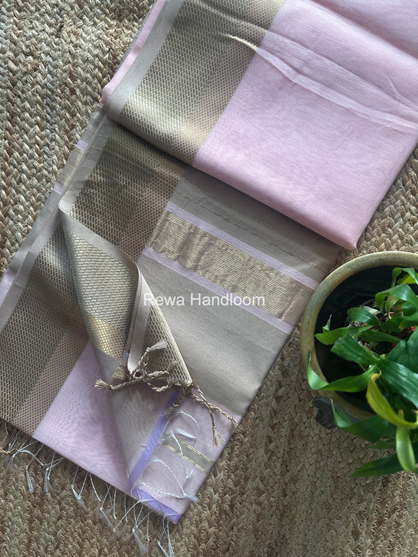 Maheshwari Resham Thread Border Saree