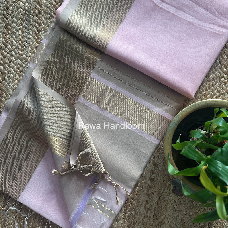 Maheshwari Resham Thread Border Saree