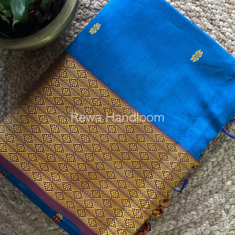 Maheshwari Heavy Pallu Saree