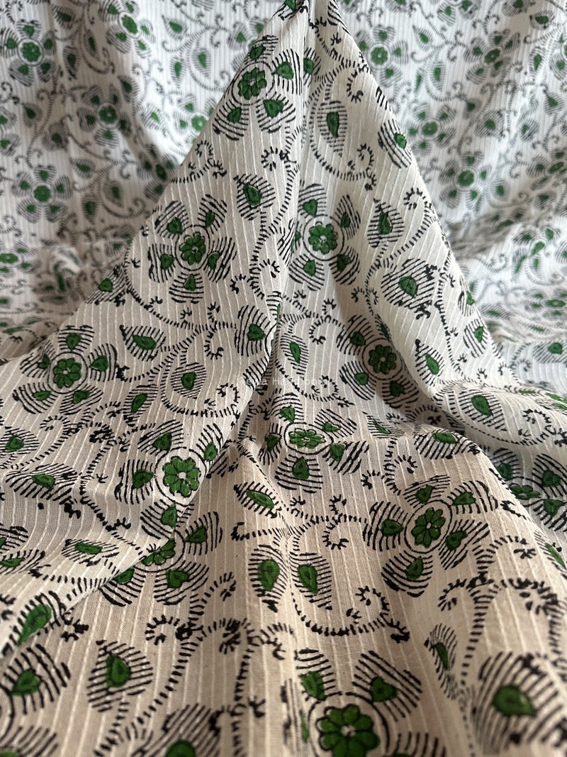 Cotton Handblock Print Fabric