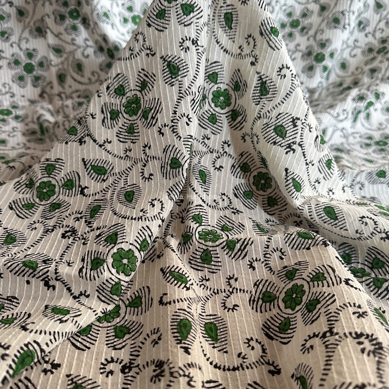 Cotton Handblock Print Fabric