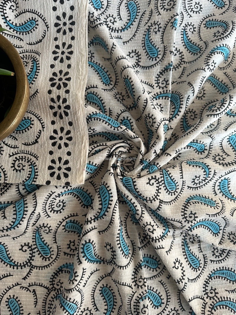 Cotton Handblock Print Fabric - 2.5 meter Cut - FAB09