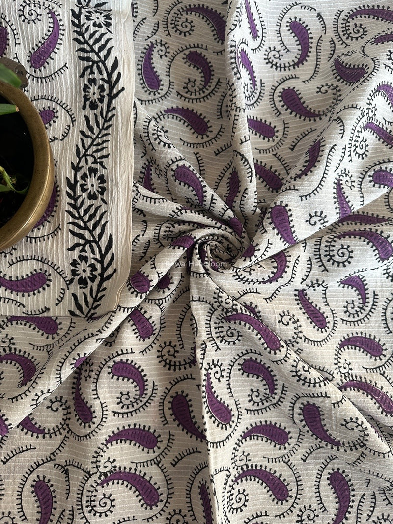 Cotton Handblock Print Fabric - 2.5 meter Cut - FAB05