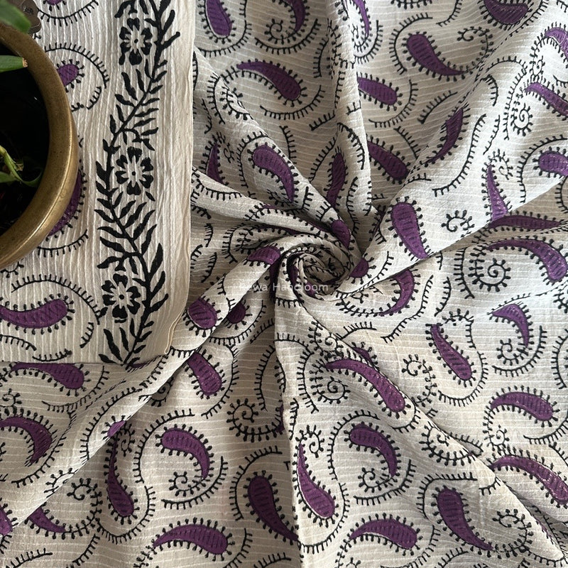 Cotton Handblock Print Fabric - 2.5 meter Cut - FAB05