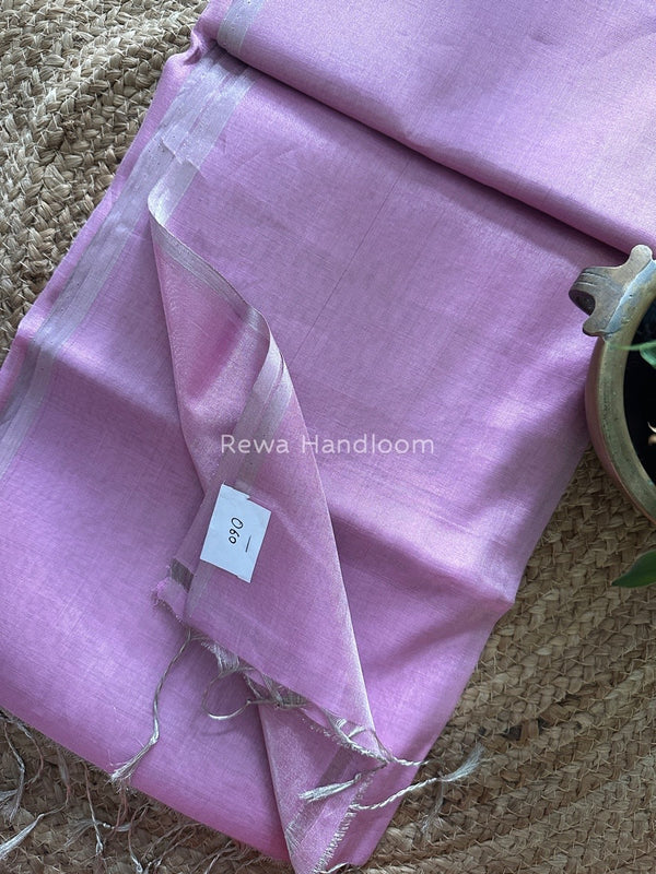 Maheshwari Silver Tissue Saree