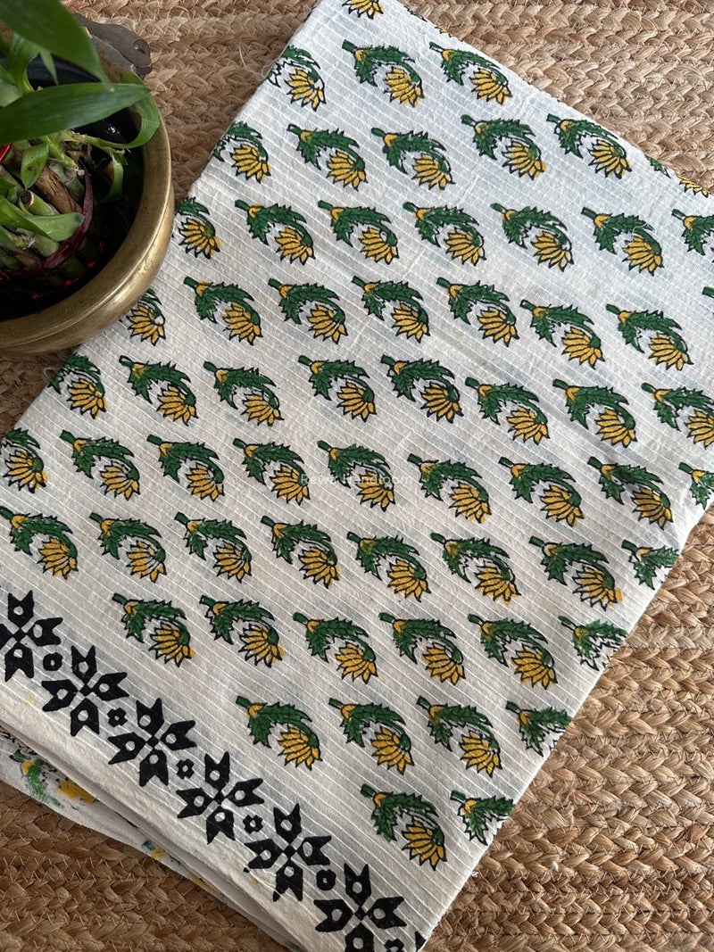 Cotton Handblock Print Fabric