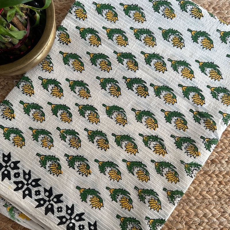 Cotton Handblock Print Fabric