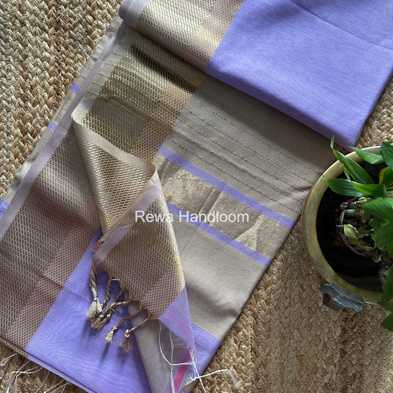 Maheshwari Resham Thread Border Saree