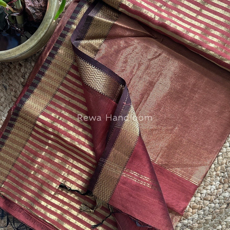 Maheshwari Tissue Silk Saree