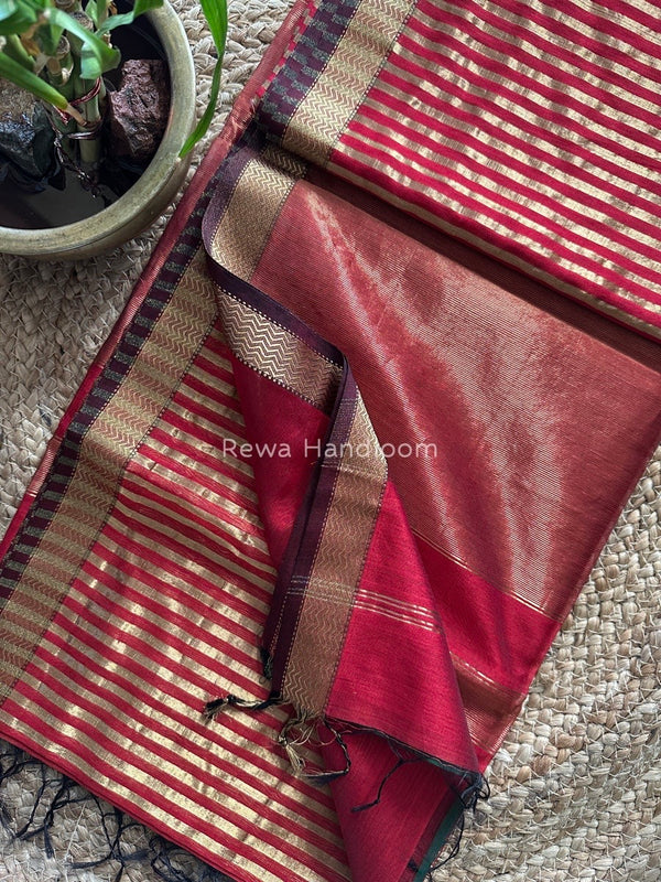 Maheshwari Tissue Silk Saree