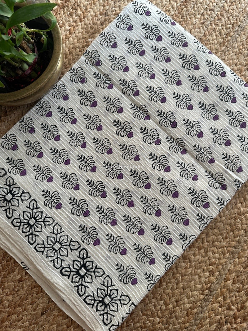 Cotton Handblock Print Fabric - 2.5 meter Cut - FAB06 Rewa Handloom