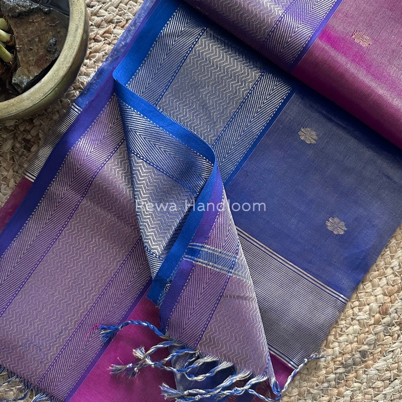 Maheshwari Tissue Butti Saree
