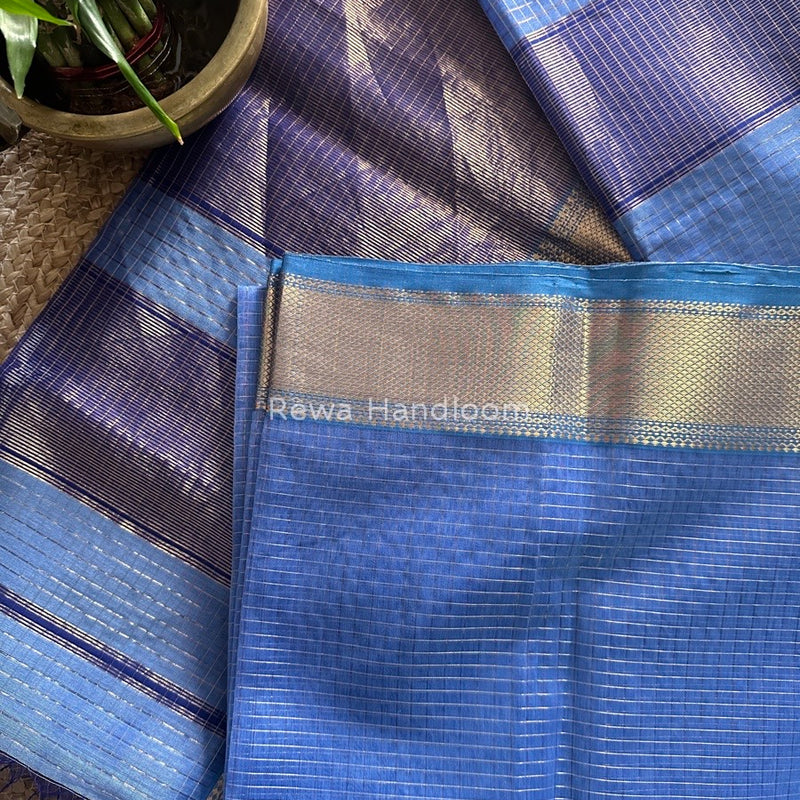  Zari Checks Saree