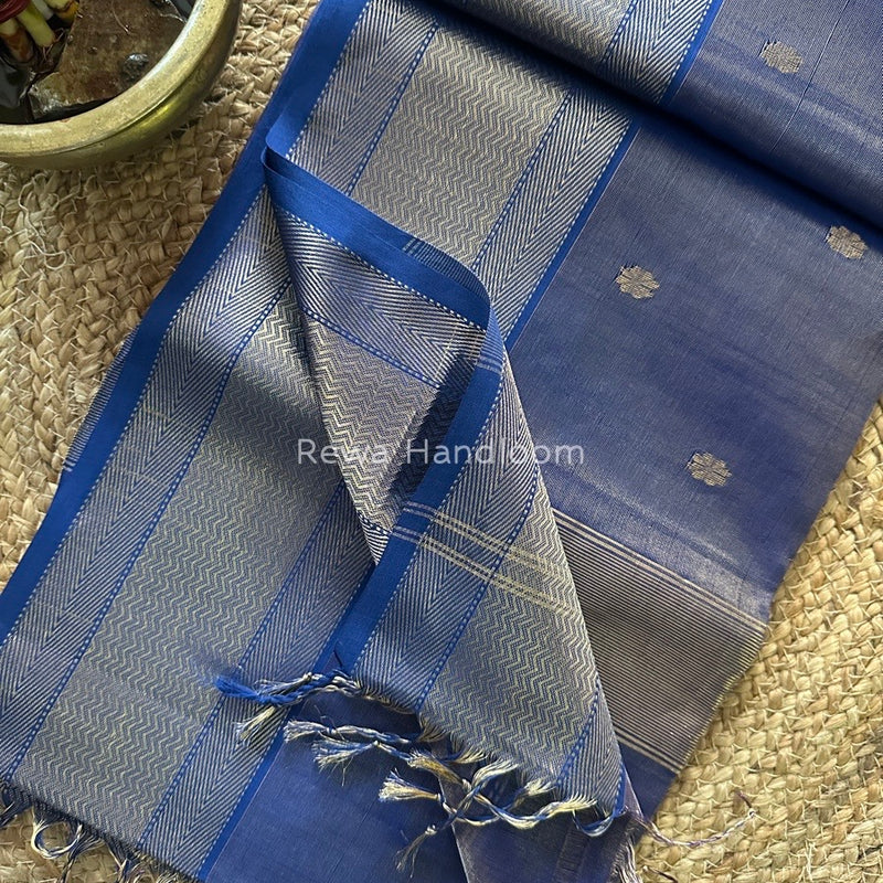 Maheshwari Tissue Butti Saree
