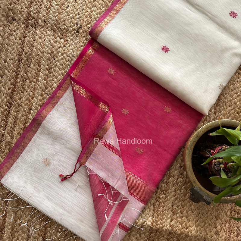 Star Butti Maheshwari Saree
