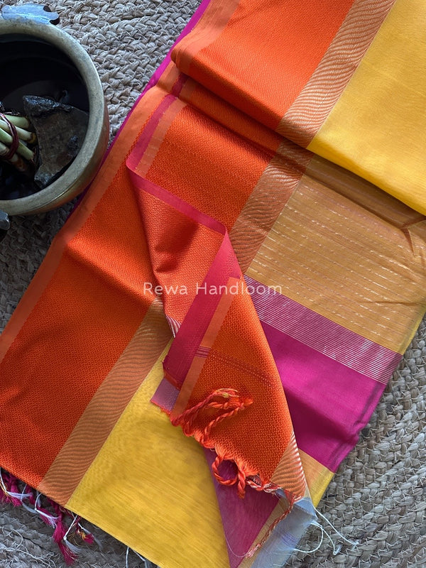 Ganga Jamuna Maheshwari Saree