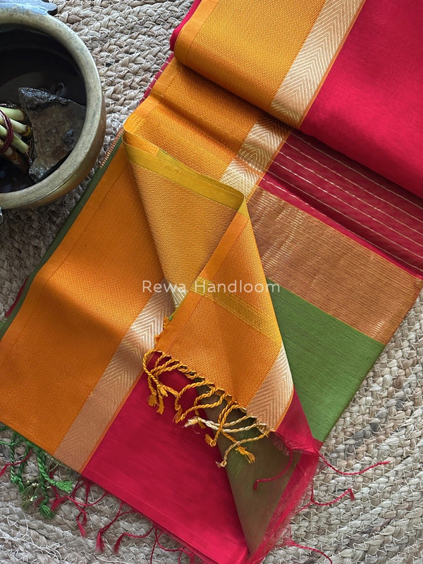 Ganga Jamuna Maheshwari Saree