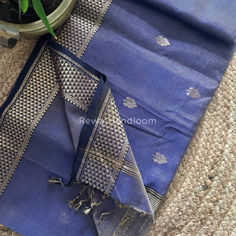 Maheshwari Tissue Butti Saree