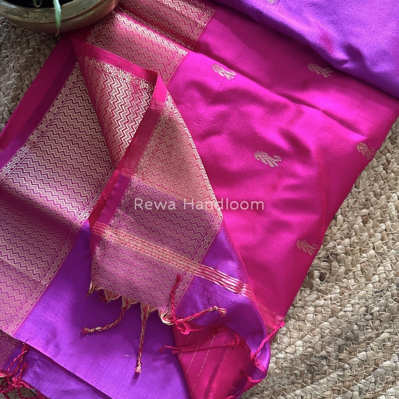 Maheshwari Pure Silk Saree