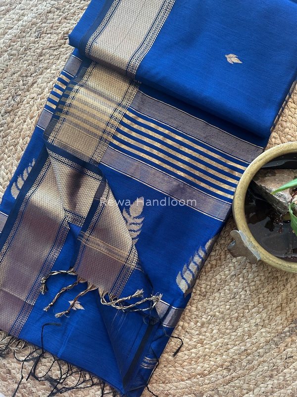  Butta Pallu Zari Border Saree ~ Maheshwari Saree