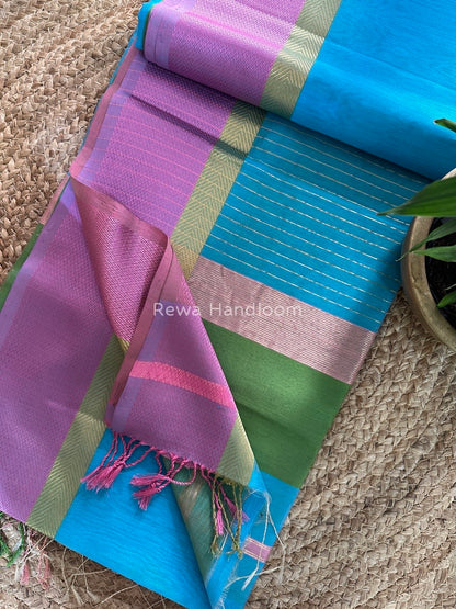  Ganga Jamuna Maheshwari Saree