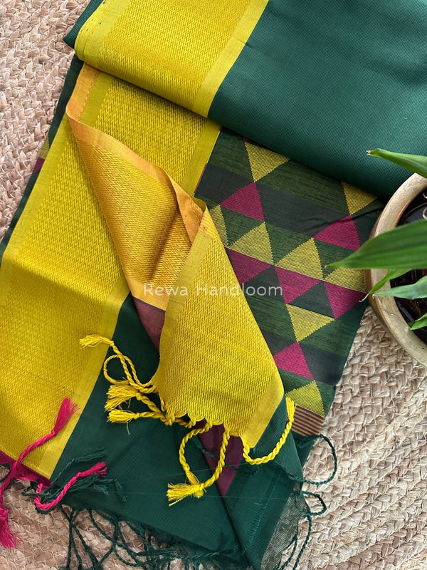 Maheshwari Heavy Pallu Saree