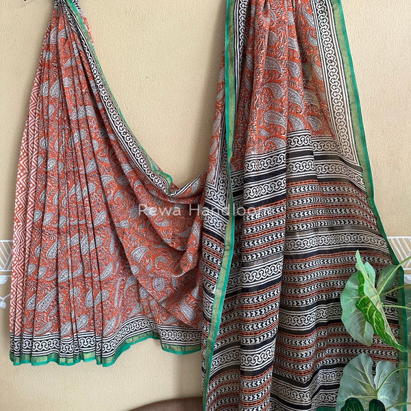  Chanderi Silk Printed Saree