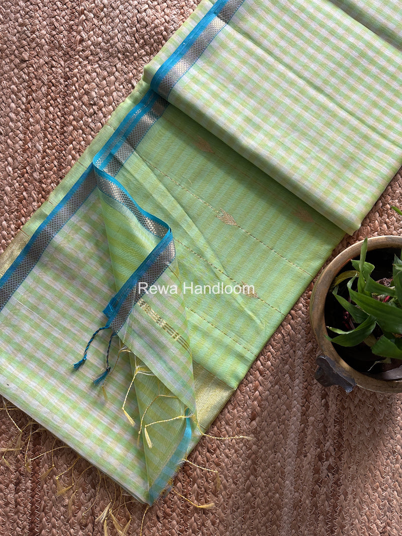 Exclusive Maheshwari Checks Saree