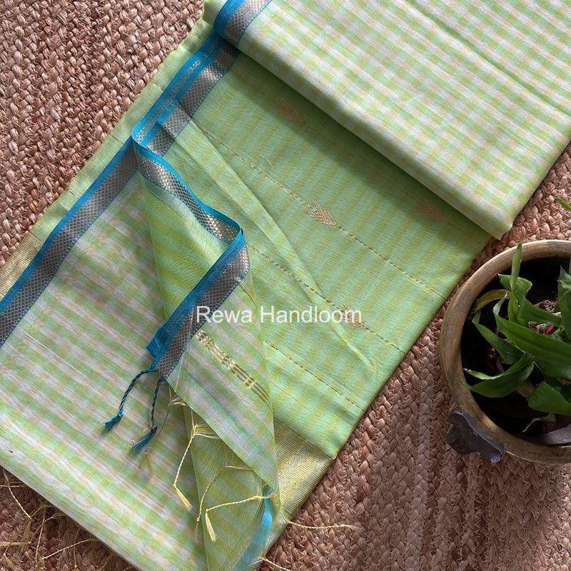 Exclusive Maheshwari Checks Saree