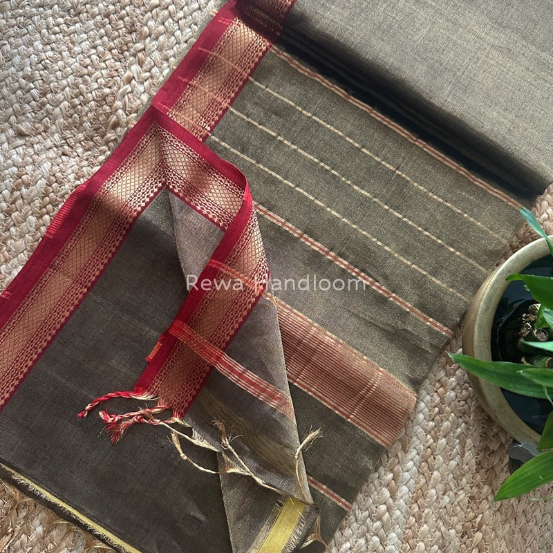 Maheshwari Tissue Silk Saree 