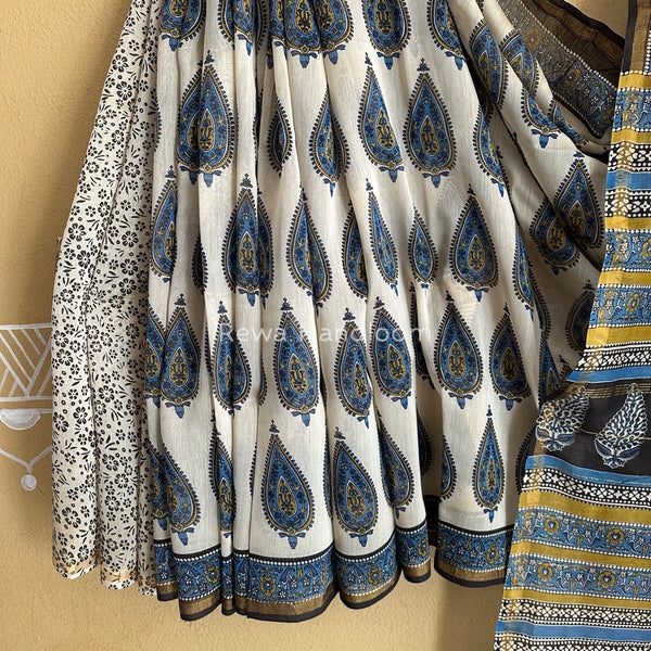  Chanderi Silk Printed Saree